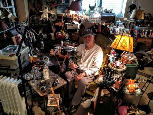 Kirk Williams and his isle of misfit toys